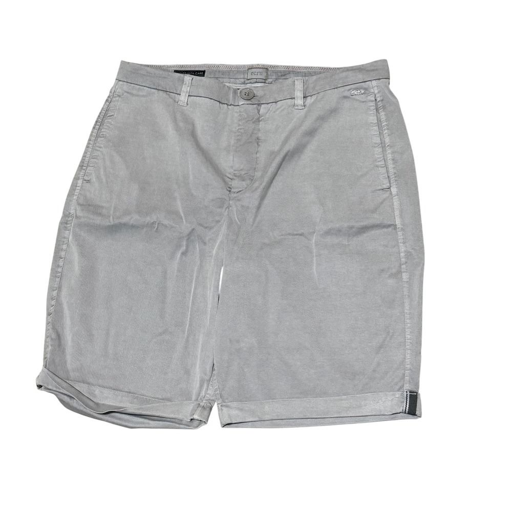 Ecru The Mitchell‎ Project NWT the new Nash gray shorts sz 10 minimalist tencel